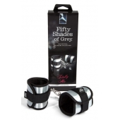 Серо-черные наручники Totally His - Fifty Shades of Grey - купить с доставкой в Прокопьевске