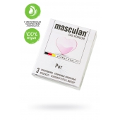 Супертонкие презервативы Masculan Pur - 3 шт. - Masculan - купить с доставкой в Прокопьевске