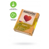 Экологически чистые презервативы Masculan Organic - 3 шт. - Masculan - купить с доставкой в Прокопьевске