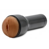 Коричневый мастурбатор-вагина Feel Stroker - Kiiroo - в Прокопьевске купить с доставкой