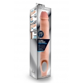 Телесная насадка на пенис 11.5 Inch Cock Sheath Penis Extender - 29,2 см. - Blush Novelties - в Прокопьевске купить с доставкой