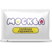 Универсальная смазка с ароматом солёной карамели  Москва Вкусная  - 10 мл. - Москва - купить с доставкой в Прокопьевске