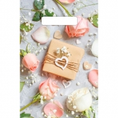 Полиэтиленовый пакет  Подарочек  с вырубной усиленной ручкой - 20 х 30 см. - Сима-Ленд - купить с доставкой в Прокопьевске