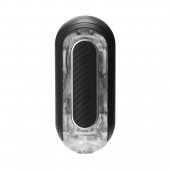 Черный мастурбатор Tenga Flip Zero Gravity с вибрацией - Tenga - в Прокопьевске купить с доставкой