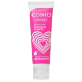 Возбуждающий гель на водно-силиконовой основе Cosmo Vibro с ароматом земляники - 50 гр. - Биоритм - купить с доставкой в Прокопьевске