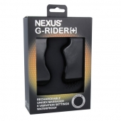 Черный вибромассажер простаты Nexus G-Rider+ - 12,6 см. - Nexus Range - в Прокопьевске купить с доставкой