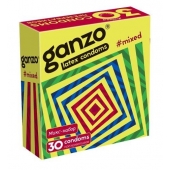 Микс-набор из 30 презервативов Ganzo Mixed - Ganzo - купить с доставкой в Прокопьевске