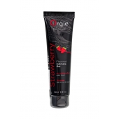 Интимный гель на водной основе Lube Tube Strawberry с клубничным вкусом - 100 мл. - ORGIE - купить с доставкой в Прокопьевске