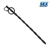 Черный стимулятор уретры Sex Expert - Sex Expert - купить с доставкой в Прокопьевске