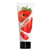 Лубрикант на водной основе OYO Aroma Gel Strawberry с ароматом клубники - 75 мл. - OYO - купить с доставкой в Прокопьевске