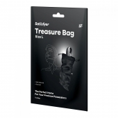Черный мешочек для хранения игрушек Treasure Bag L - Satisfyer - купить с доставкой в Прокопьевске