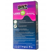 Набор презервативов Bolt Condoms - Luxe - купить с доставкой в Прокопьевске