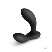 Чёрный перезаряжаемый стимулятор простаты Bruno Black - Lelo - в Прокопьевске купить с доставкой