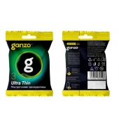 Ультратонкие презервативы Ganzo Ultra thin в мягкой упаковке - 3 шт. - Ganzo - купить с доставкой в Прокопьевске