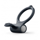 Черное эрекционное кольцо Power Clit - Dorcel - в Прокопьевске купить с доставкой