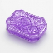 Фиолетовый мастурбатор-стимулятор Tenga Uni Amethyst - Tenga - в Прокопьевске купить с доставкой