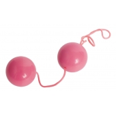 Розовые вагинальные шарики BI-BALLS - Toyfa Basic в Прокопьевске Розовые вагинальные шарики BI-BALLS - Toyfa Basic