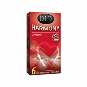 Гладкие презервативы Domino Harmony - 6 шт. - Domino - купить с доставкой в Прокопьевске