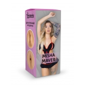 Двусторонний мастурбатор Misha Maver - 22 см. - ФлешНаш - в Прокопьевске купить с доставкой