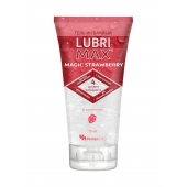 Интимный гель-смазка на водной основе Lubrimax Magic Strawberry - 75 мл. - ИнтелБИО - купить с доставкой в Прокопьевске