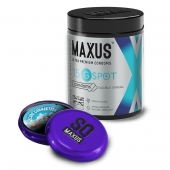 Гладкие презервативы Maxus G spot с двойной спиралью - 15 шт. - Maxus - купить с доставкой в Прокопьевске