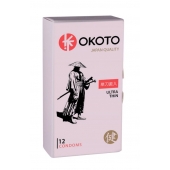 Тонкие презервативы OKOTO Ultra Thin - 12 шт. - Sitabella - купить с доставкой в Прокопьевске
