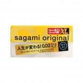 Презервативы увеличенного размера Sagami Original 0.02 XL-size - 12 шт. - Sagami - купить с доставкой в Прокопьевске