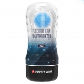 Прозрачный текстурированный мастурбатор Vacuum Cup Masturbator Planet - Baile - в Прокопьевске купить с доставкой
