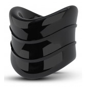 Черное эрекционное кольцо на мошонку Beef Ball Stretcher Snug X Long - Blush Novelties - в Прокопьевске купить с доставкой