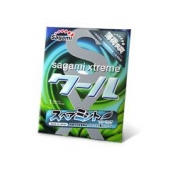 Презерватив Sagami Xtreme Mint с ароматом мяты - 1 шт. - Sagami - купить с доставкой в Прокопьевске
