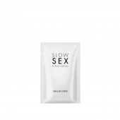 Полоски для орального секса Slow Sex Oral Sex Strips - 7 шт. - Bijoux Indiscrets - купить с доставкой в Прокопьевске