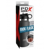 Смуглый мастурбатор-вагина в корпусе-бутылке F*ck Flask - Pipedream - в Прокопьевске купить с доставкой