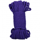 Фиолетовая верёвка для связывания и фиксации Bind Tie - 15,24 м. - Doc Johnson - купить с доставкой в Прокопьевске
