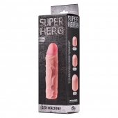 Фаллоудлинитель SUPER HERO Sex Machine - 15,5 см. - Lola Games - в Прокопьевске купить с доставкой