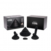 Конусный вибромассажер Cowgirl Cone с 2 насадками - CowGirl - купить с доставкой в Прокопьевске