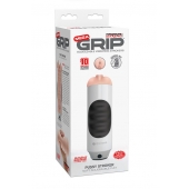 Мастурбатор-вагина Extreme Toyz Mega Grip Vibrating Stroker Mouth - Pipedream - в Прокопьевске купить с доставкой