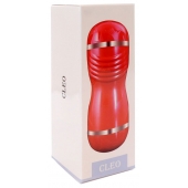 Двусторонний мастурбатор в колбе Cleo - вагина и ротик - Boys of Toys - в Прокопьевске купить с доставкой