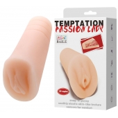 Телесный тугой мастурбатор-вагина Passion Lady - Baile - в Прокопьевске купить с доставкой