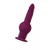 Фиолетовая мини-машина для секса Striker с пультом ДУ - 23,5 см. - ToyFa - купить с доставкой в Прокопьевске