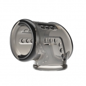 Дымчатая насадка на пенис и мошонку - Baile - в Прокопьевске купить с доставкой