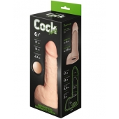 Телесный фаллоудлинитель с мошонкой Cock Next - 17 см. - LOVETOY (А-Полимер) - в Прокопьевске купить с доставкой