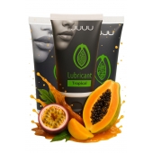 Набор из 3 съедобных лубрикантов JUJU со вкусом тропических фруктов - JuJu - купить с доставкой в Прокопьевске