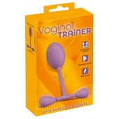 Сиреневый тренажер мыщц тазового дна Vaginal Trainer - Orion в Прокопьевске Сиреневый тренажер мыщц тазового дна Vaginal Trainer - Orion
