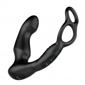 Черный двухмоторный массажер простаты Nexus Simul8 Wave Edition - Nexus Range - в Прокопьевске купить с доставкой