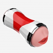 Двусторонний мастурбатор в колбе Power Grip Cup - вагина и ротик - Boys of Toys - в Прокопьевске купить с доставкой