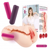 Мастурбатор-вагина с вибрацией Jenny Onahole edition 005 - KOKOS - в Прокопьевске купить с доставкой