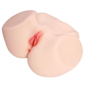 Мастурбатор-полуторс с двойным слоем материала Jenny Onahole Real Vagina - KOKOS - в Прокопьевске купить с доставкой