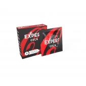 Презервативы с ароматом колы Expert Cola - 3 шт. - Expert - купить с доставкой в Прокопьевске