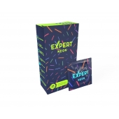 Светящиеся в темноте презервативы Expert Neon - 15 шт. - Expert - купить с доставкой в Прокопьевске