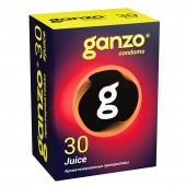 Ароматизированные презервативы Ganzo Juice - 30 шт. - Ganzo - купить с доставкой в Прокопьевске